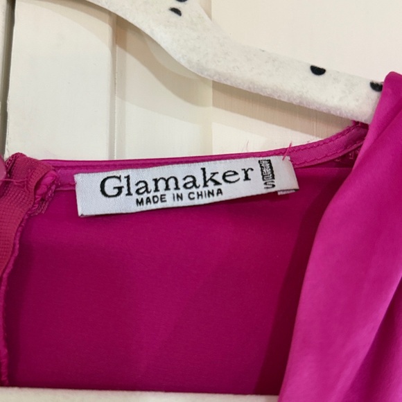 Pink Ruched Dress - Picture 3 of 6